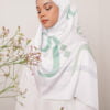 HULWAH PRINTED SHAWL (MURMUR GREEN)