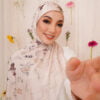 AILEE PRINTED SHAWL (APRICOT)