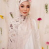 AILEE PRINTED SHAWL (APRICOT)