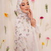 AILEE PRINTED SHAWL (VIOLA PURPLE)