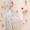 AILEE PRINTED SHAWL (SOFT FERN)