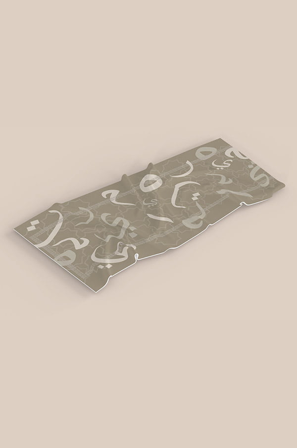 lightolive HULWAH PRINTED SHAWL (LIGHT OLIVE)