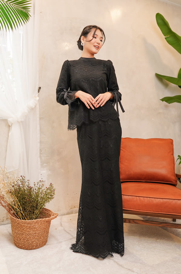 10000 RENDA SERIES : JUITA SET (RICH BLACK)