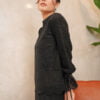 10009 RENDA SERIES : JUITA SET (RICH BLACK)