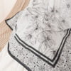 NEELA FLOWER PRINTED SHAWL (BLACK)