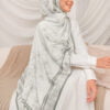 NEELA FLOWER PRINTED SHAWL (RUSSIAN DARK GREEN)