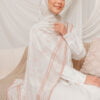 NEELA FLOWER PRINTED SHAWL (CORAL PINK)