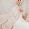 NEELA FLOWER PRINTED SHAWL (CORAL PINK)