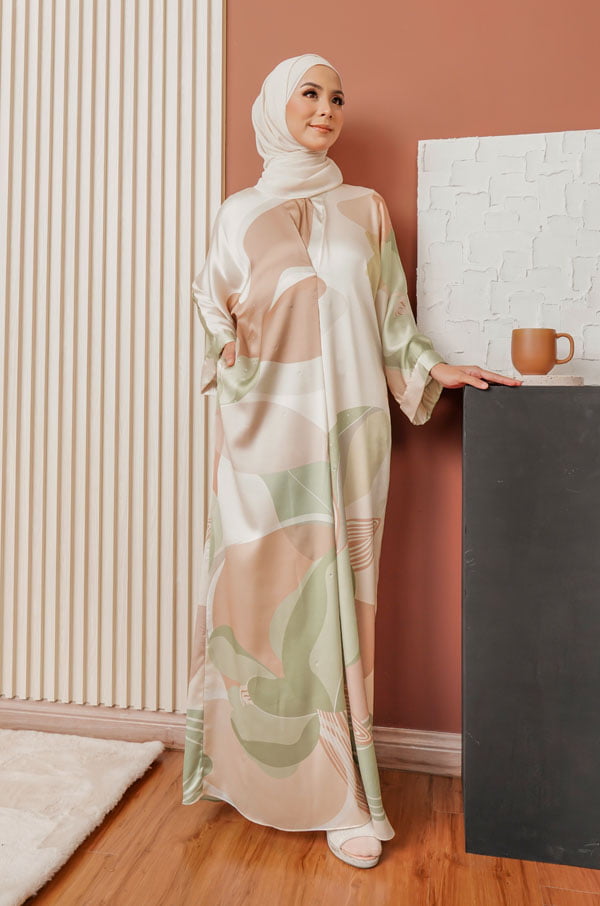 ANASTASIA CAFTAN SET (SAND BEIGE)