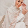 NEELA FLOWER PRINTED SHAWL (CORAL PINK)