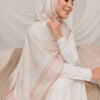 NEELA FLOWER PRINTED SHAWL (CORAL PINK)