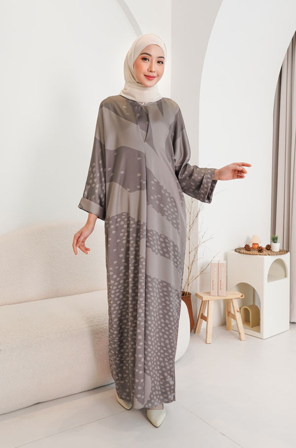 MELISSA CAFTAN SET (DARK CHOCOLATE)