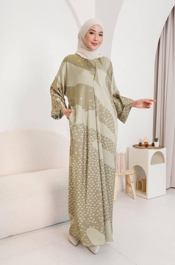 MELISSA CAFTAN SET (BRONZE OLIVE)