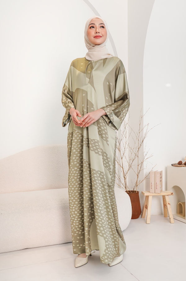 MELISSA CAFTAN SET (BRONZE OLIVE)