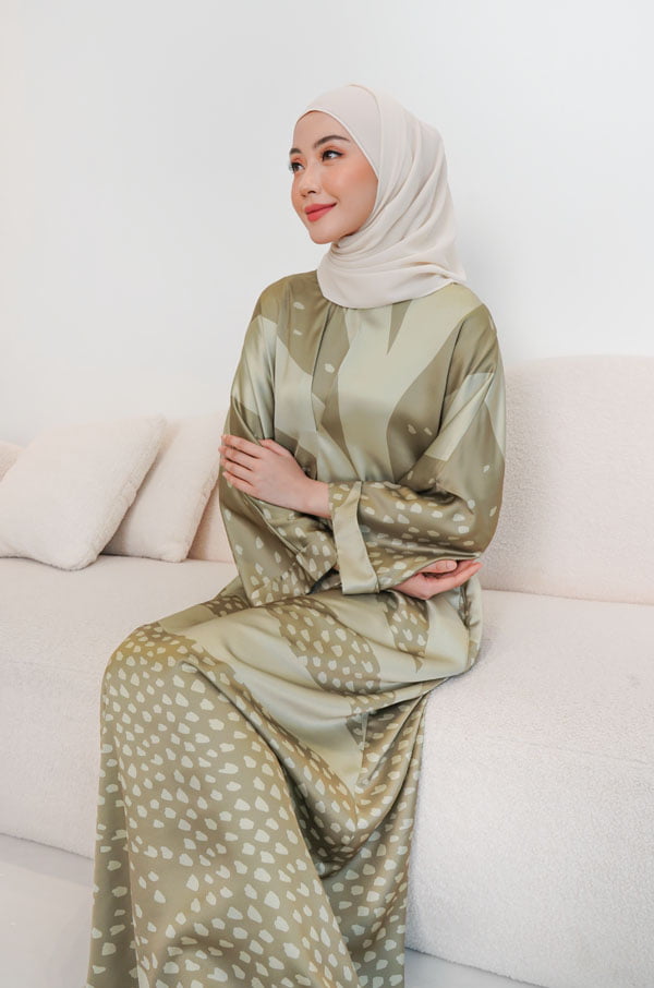 MELISSA CAFTAN SET (BRONZE OLIVE)