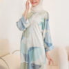 ANASTASIA CAFTAN SET (SILKY MINT)