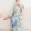 ANASTASIA CAFTAN SET (SILKY MINT)