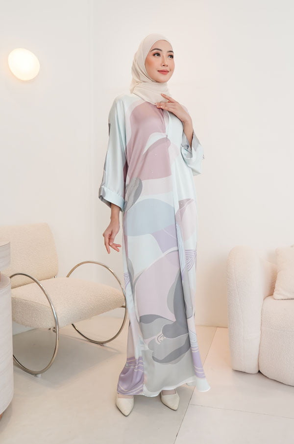 ANASTASIA CAFTAN SET (LIGHT BLUE)