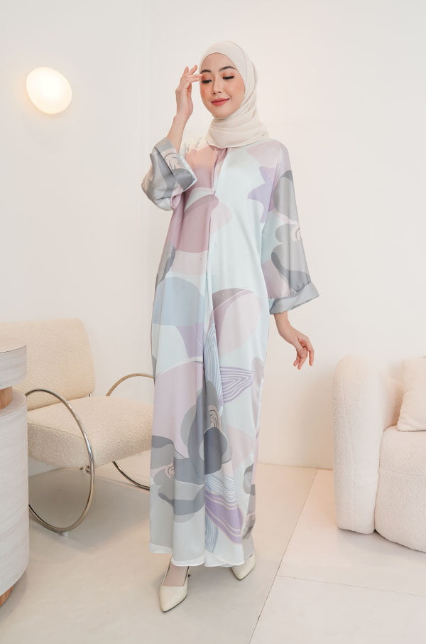 ANASTASIA CAFTAN SET (LIGHT BLUE)