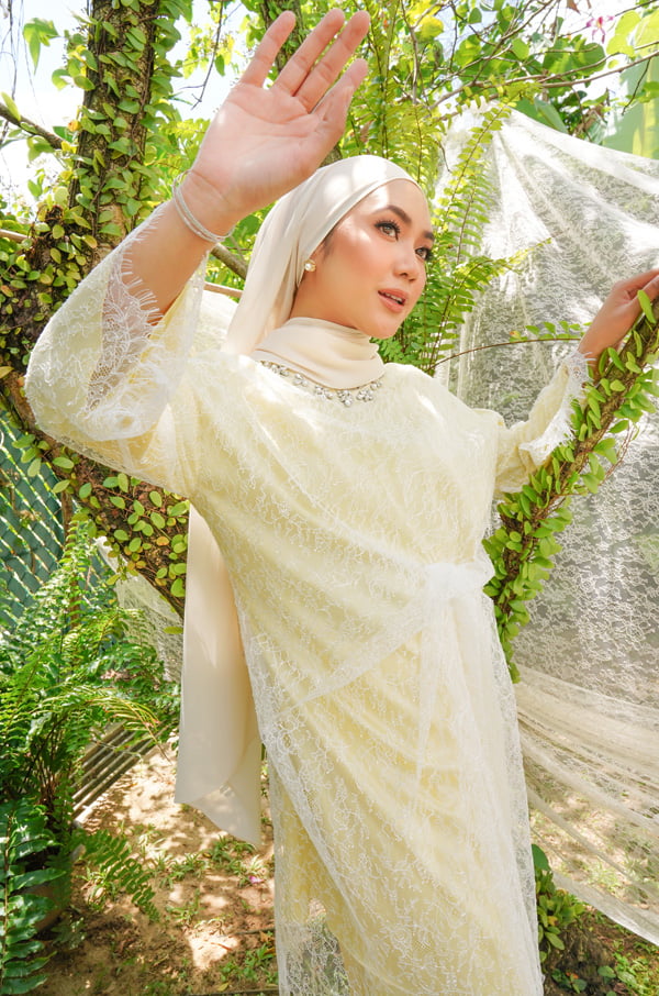 7791 RENDA SERIES : CANDRA SET (LEMONADE YELLOW)