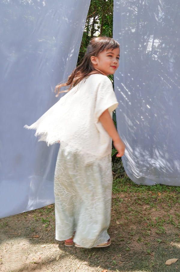 8688 RENDA SERIES : LITTLE KIRANA SET (SAGE GREEN)