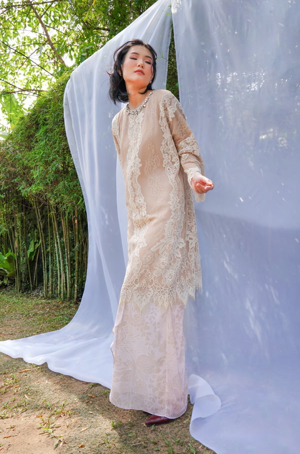 RENDA SERIES : KIRANA SET (NUDE)