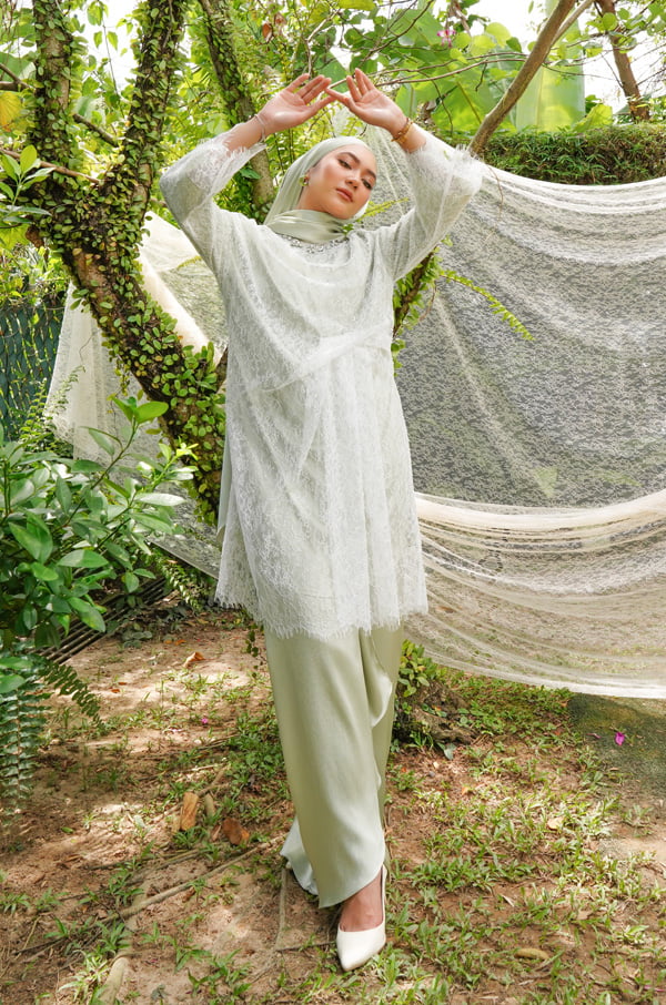 9252 RENDA SERIES : CANDRA SET (GREEN TEA)