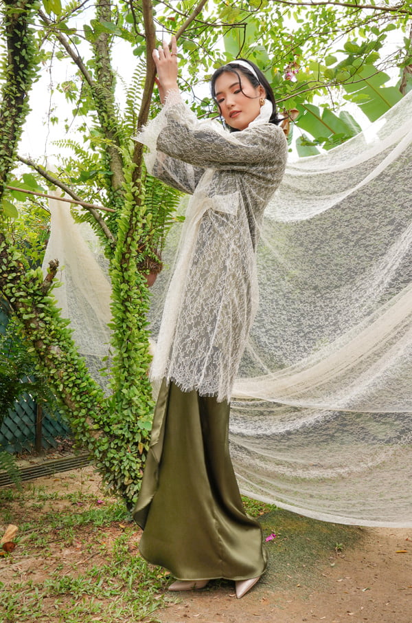 RENDA SERIES : CANDRA SET (DARK OLIVE)