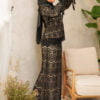 9699 RENDA SERIES : JUITA SET (NUDE BLACK)