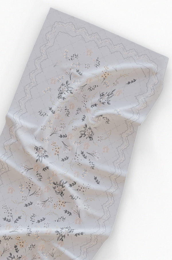 AILEE PRINTED SHAWL (SOFT FERN)