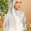 SKYSCRAPERS PRINTED SHAWL [WHISPER GREY]