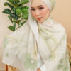 SKYSCRAPERS PRINTED SHAWL [GOLDEN BUFF]