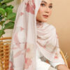 SKYSCRAPERS PRINTED SHAWL [RED ORCHRE]