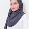 LIANA BASIC PLAIN SHAWL  [DARKEST GRAPE]