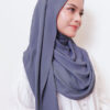 LIANA BASIC PLAIN SHAWL  [MONTANA GRAPE]
