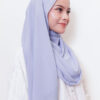 LIANA BASIC PLAIN SHAWL [PERIWINKLE]