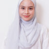 LIANA BASIC PLAIN SHAWL [PALE GREY BLUE]