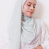 LIANA BASIC PLAIN SHAWL [PASTEL MINT GREEN]