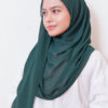 LIANA BASIC PLAIN SHAWL [DARK TEAL]
