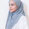 LIANA BASIC PLAIN SHAWL [DUSTY BLUE]