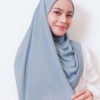 LIANA BASIC PLAIN SHAWL [DUSTY BLUE]