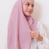 LIANA BASIC PLAIN SHAWL [PINK LIPSTICK]