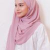 LIANA BASIC PLAIN SHAWL [PINK LIPSTICK]