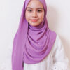 LIANA BASIC PLAIN SHAWL [ORCHID PURPLE]