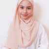 LIANA BASIC PLAIN SHAWL [FRENCH PEACH]