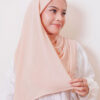 LIANA BASIC PLAIN SHAWL [FRENCH PEACH]