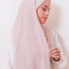 LIANA BASIC PLAIN SHAWL [LIGHT SALMON]