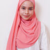 LIANA BASIC PLAIN SHAWL [SALMON PINK]