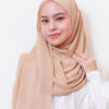 LIANA BASIC PLAIN SHAWL [IVORY]