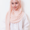 LIANA BASIC PLAIN SHAWL [NUDE]